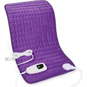 Electric Heating Pad for Back Neck Shoulder Abdomen Arms Legs Moist Dry Heat